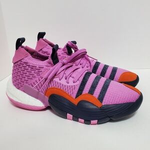 Adidas Trae Young 2 Basketball Shoes HO6483 Purple Mens Size 10 US